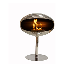 Напольный биокамин Cocoon Fires Terra Pedestal Stainless Steel Cocoon Fires Terra Pedestal Stainless Steel