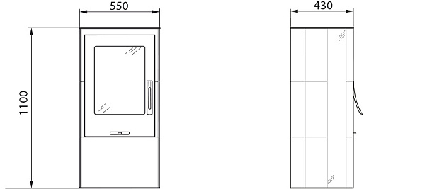 Камины из талькомагнезита Contura 35TL_5